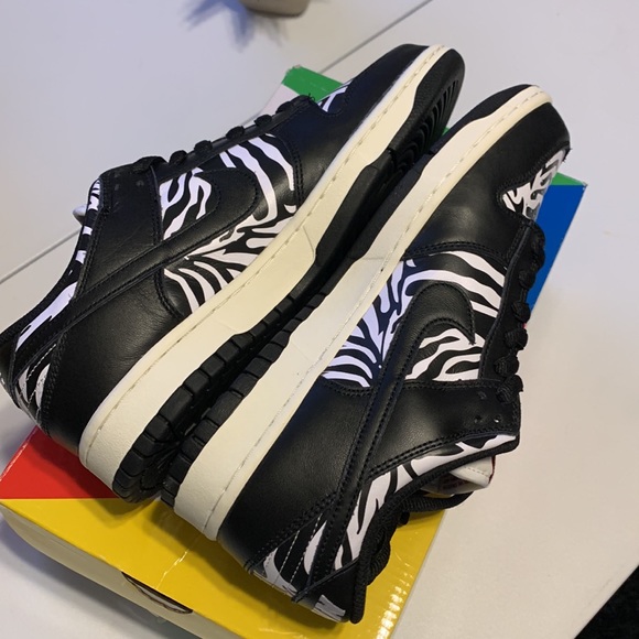 🦓 New Mens Nike SB Dunk low OG QS - Picture 4 of 14